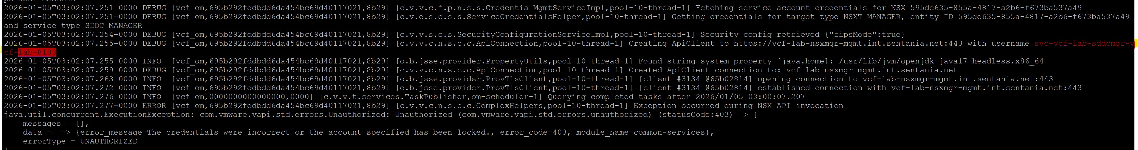 What is this svc account?
