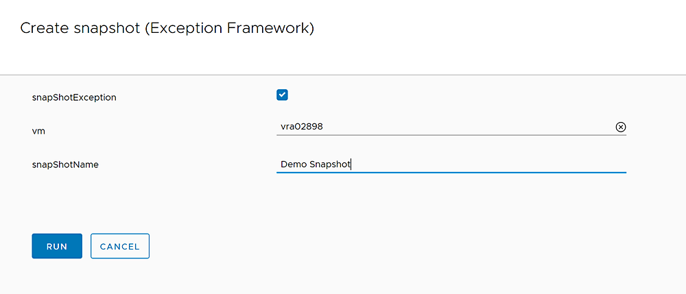 Execute the workflow
